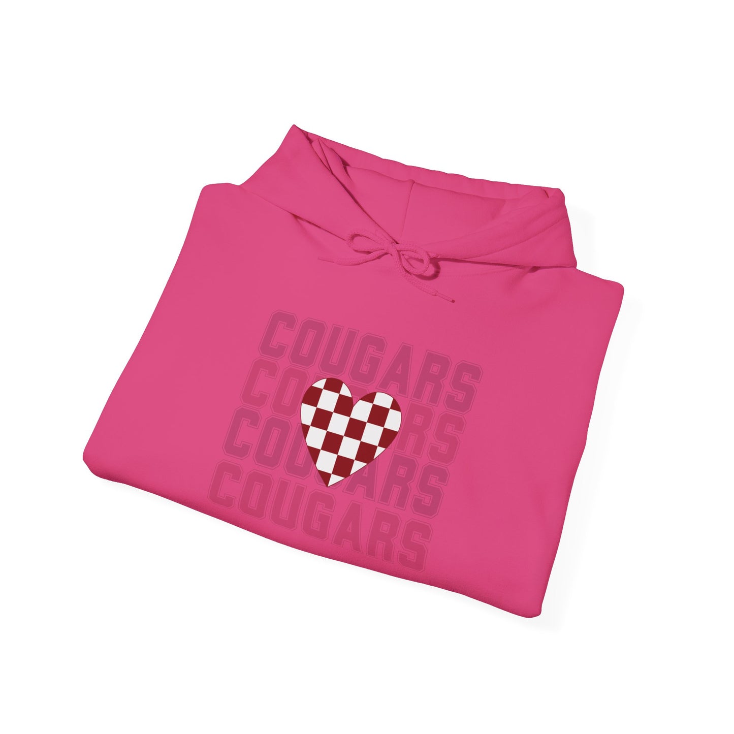 Cougs Heart Sweatshirt Unisex