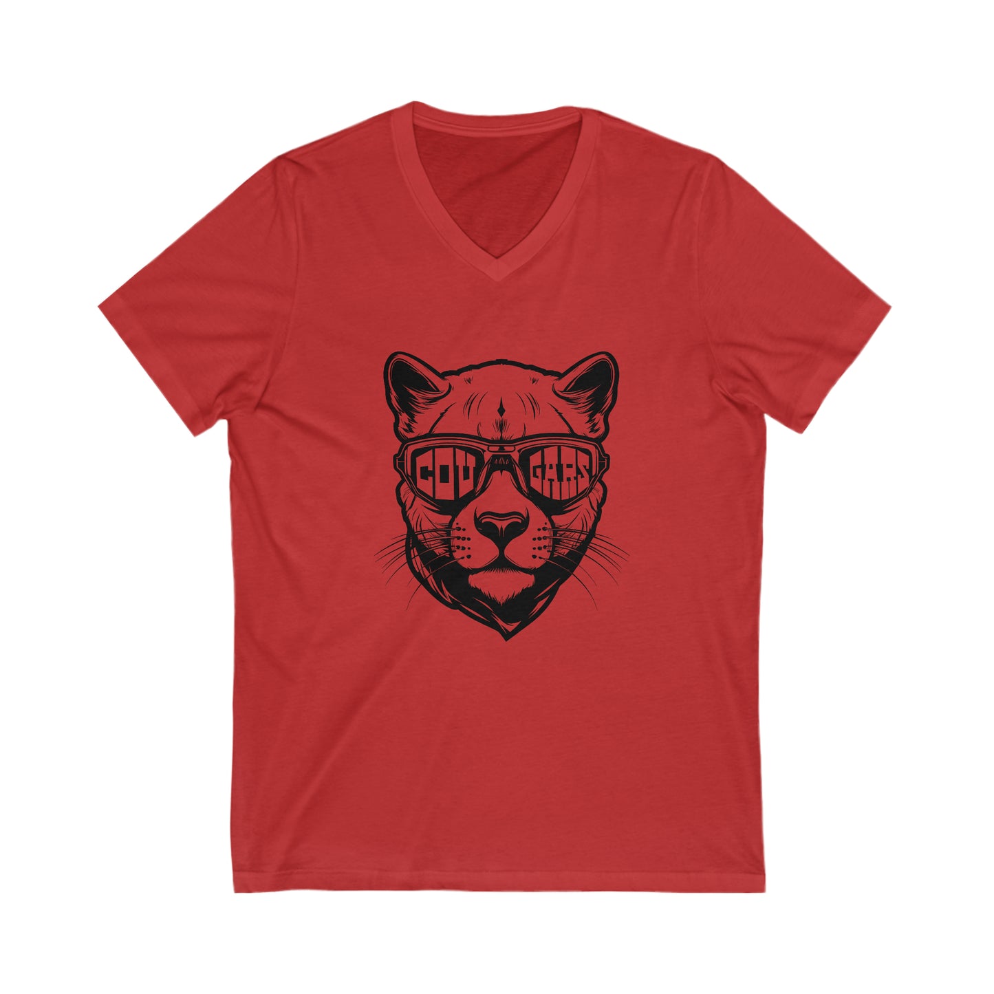 Jersey Short Sleeve V-Neck Tee