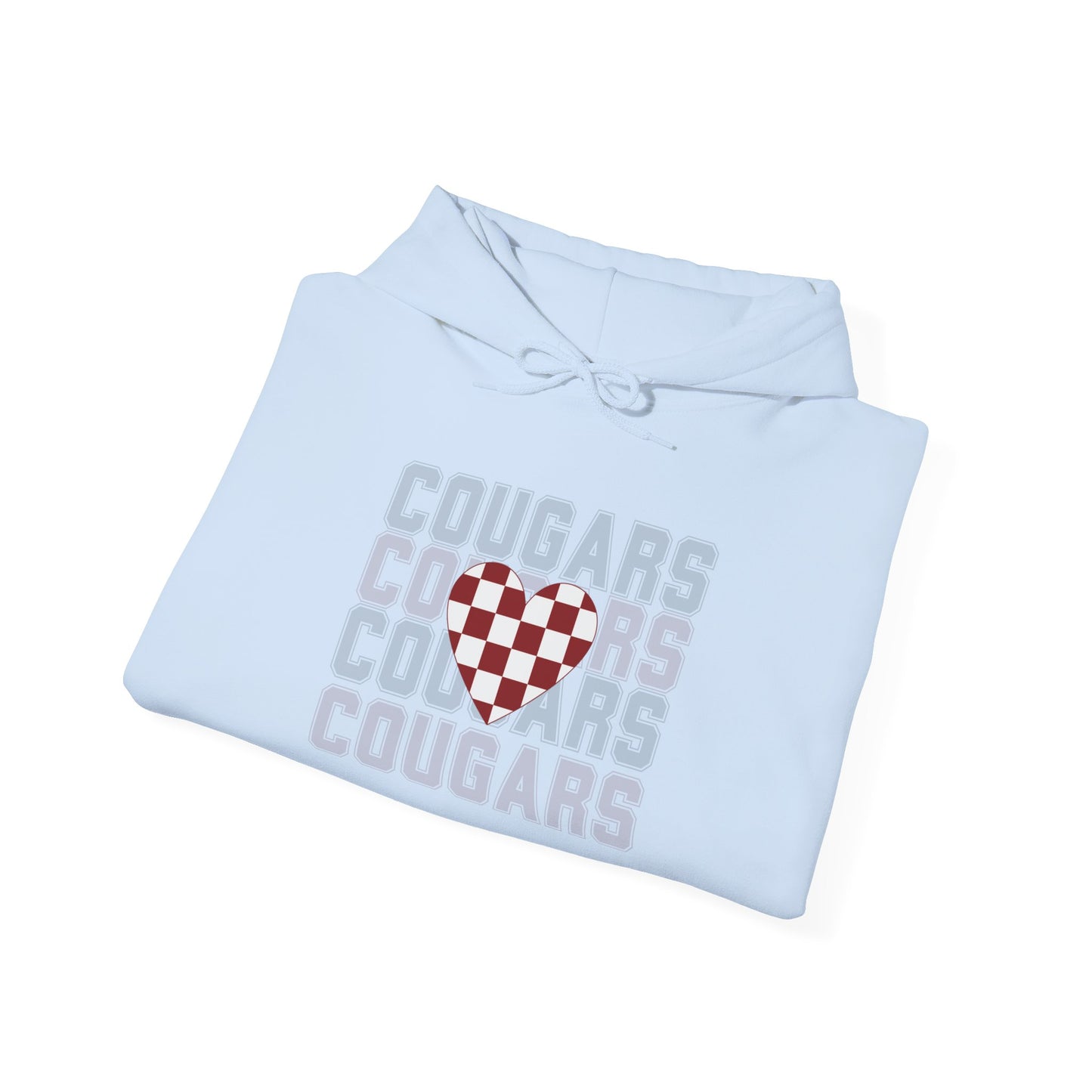 Cougs Heart Sweatshirt Unisex
