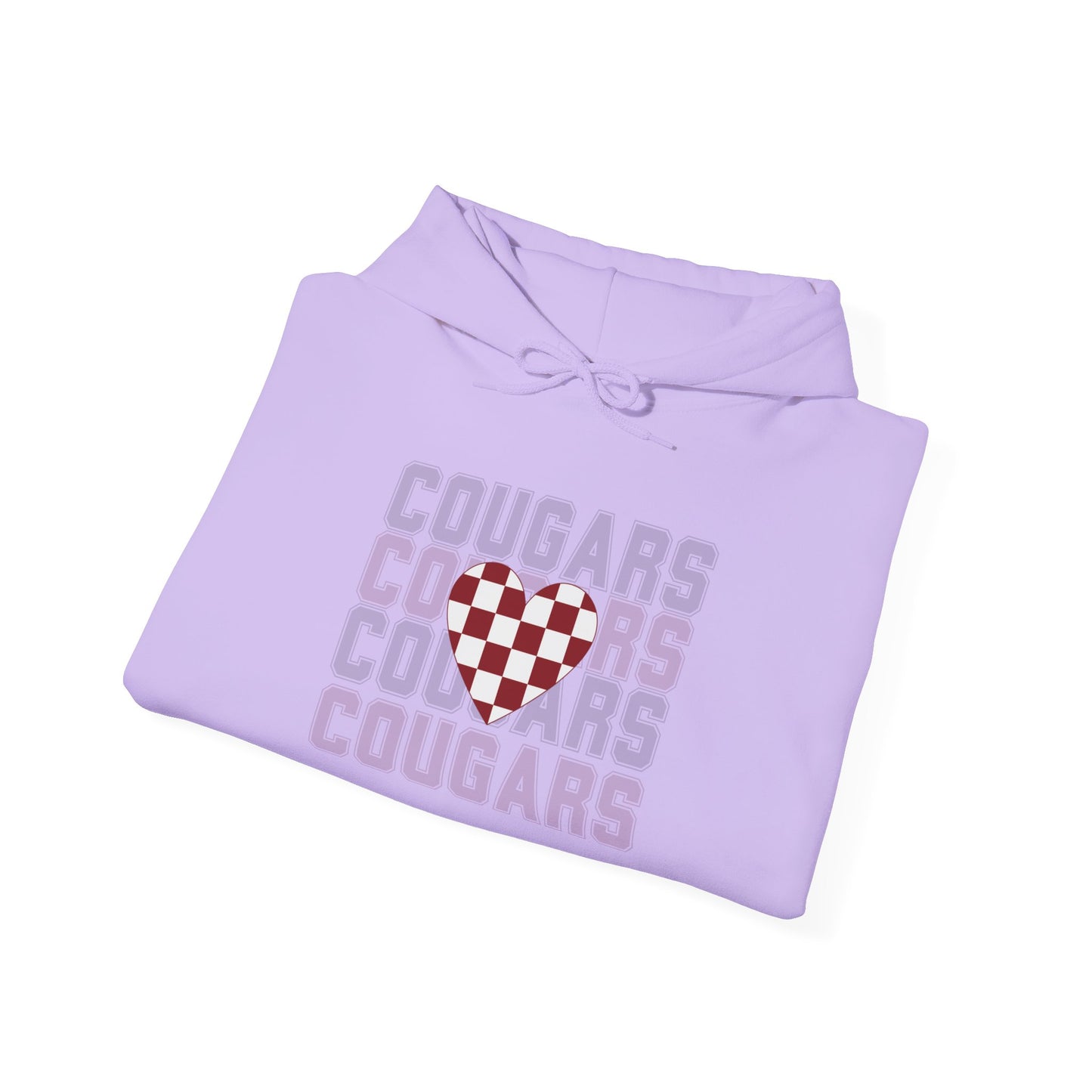 Cougs Heart Sweatshirt Unisex