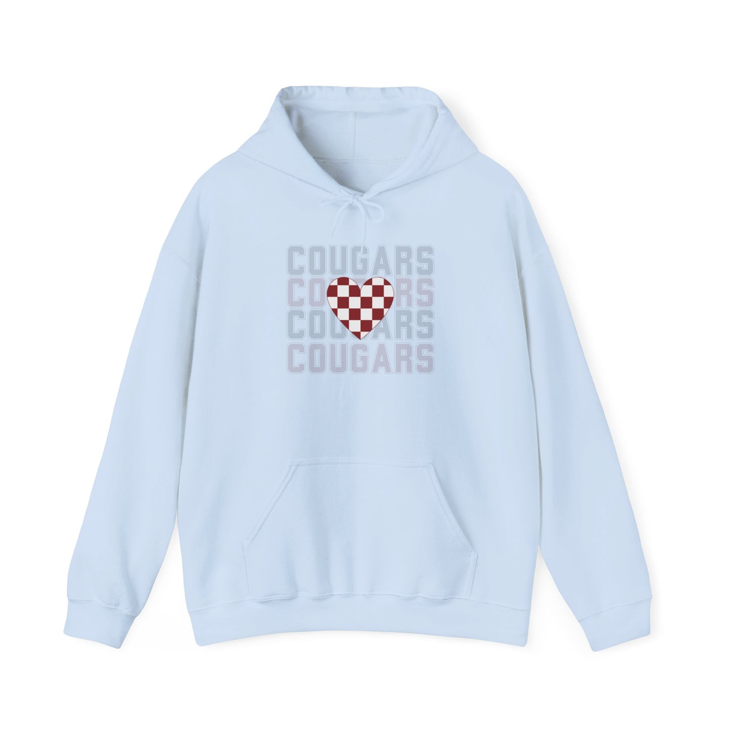 Cougs Heart Sweatshirt Unisex