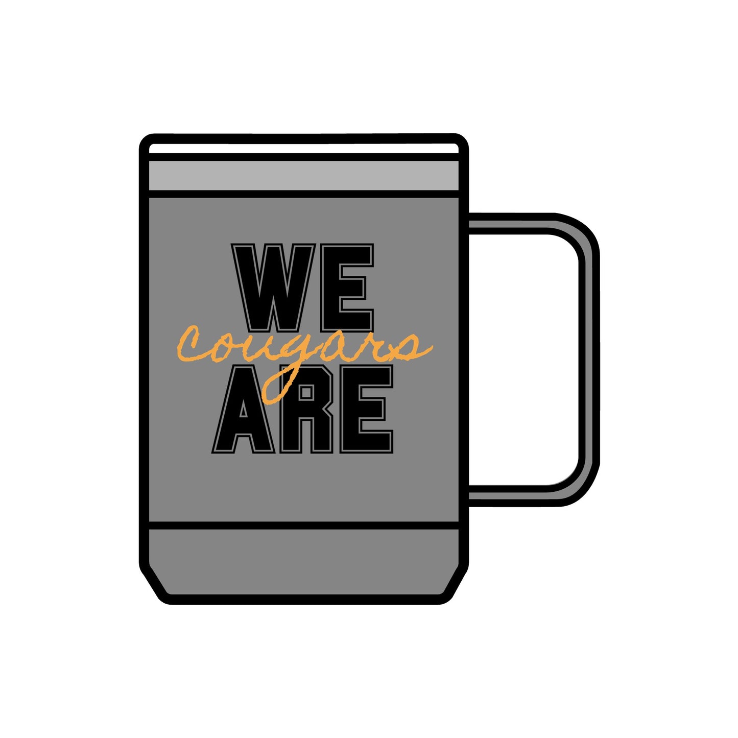 We are Cougars Coffee Mug Tumbler, 15oz