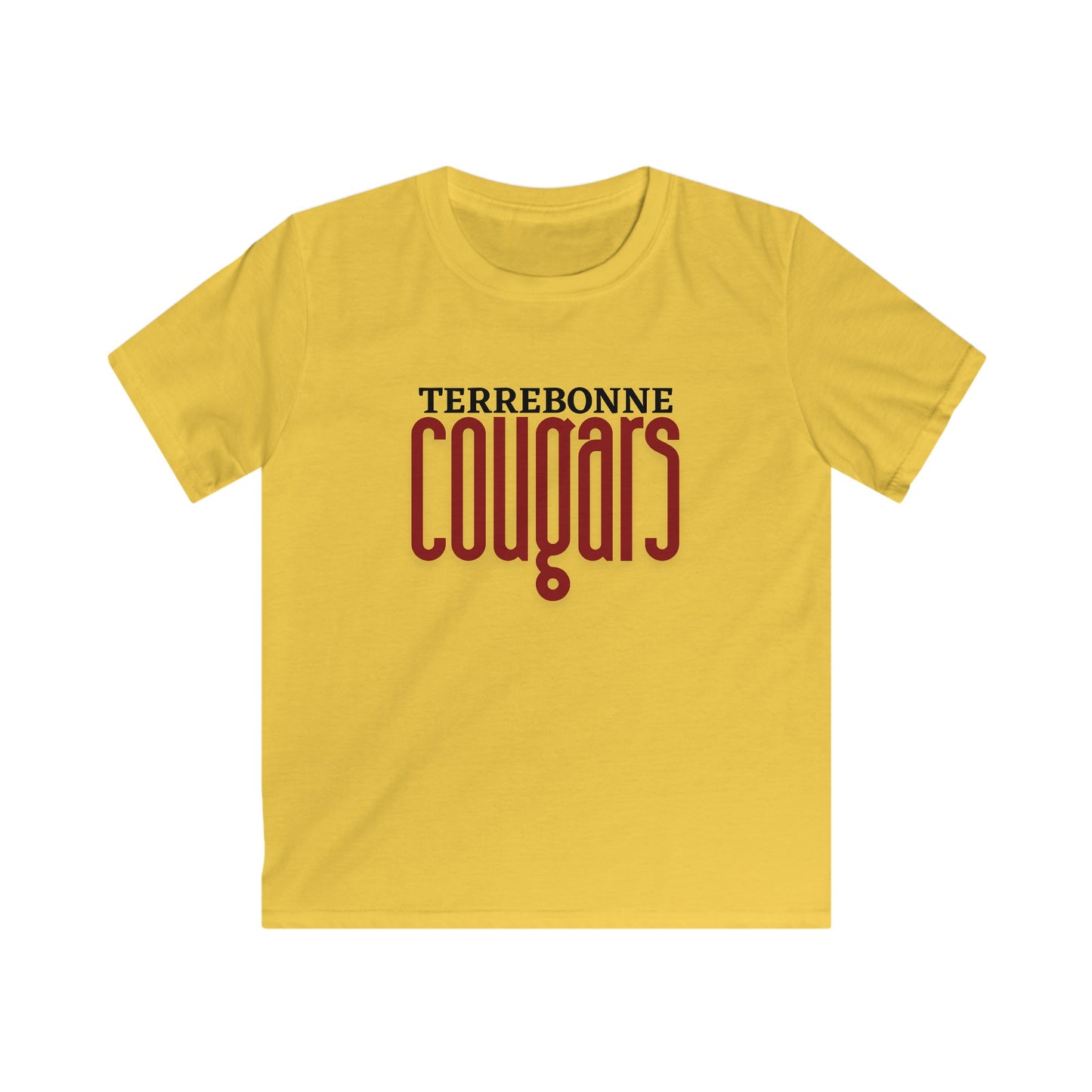 Boys Cougars Kids Softstyle Tee