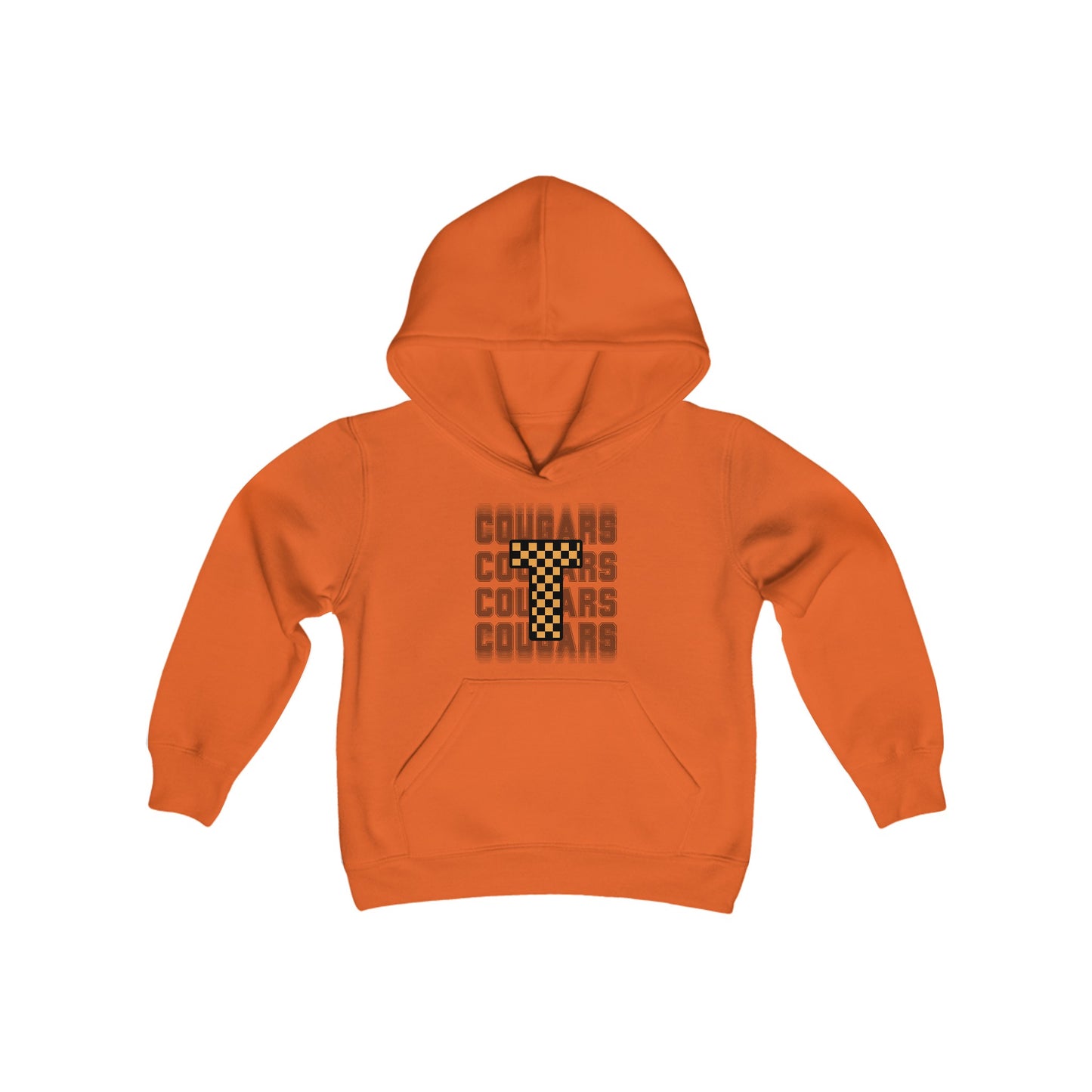 Cougar T Youth Heavy Blend Hooded Sweatshirt