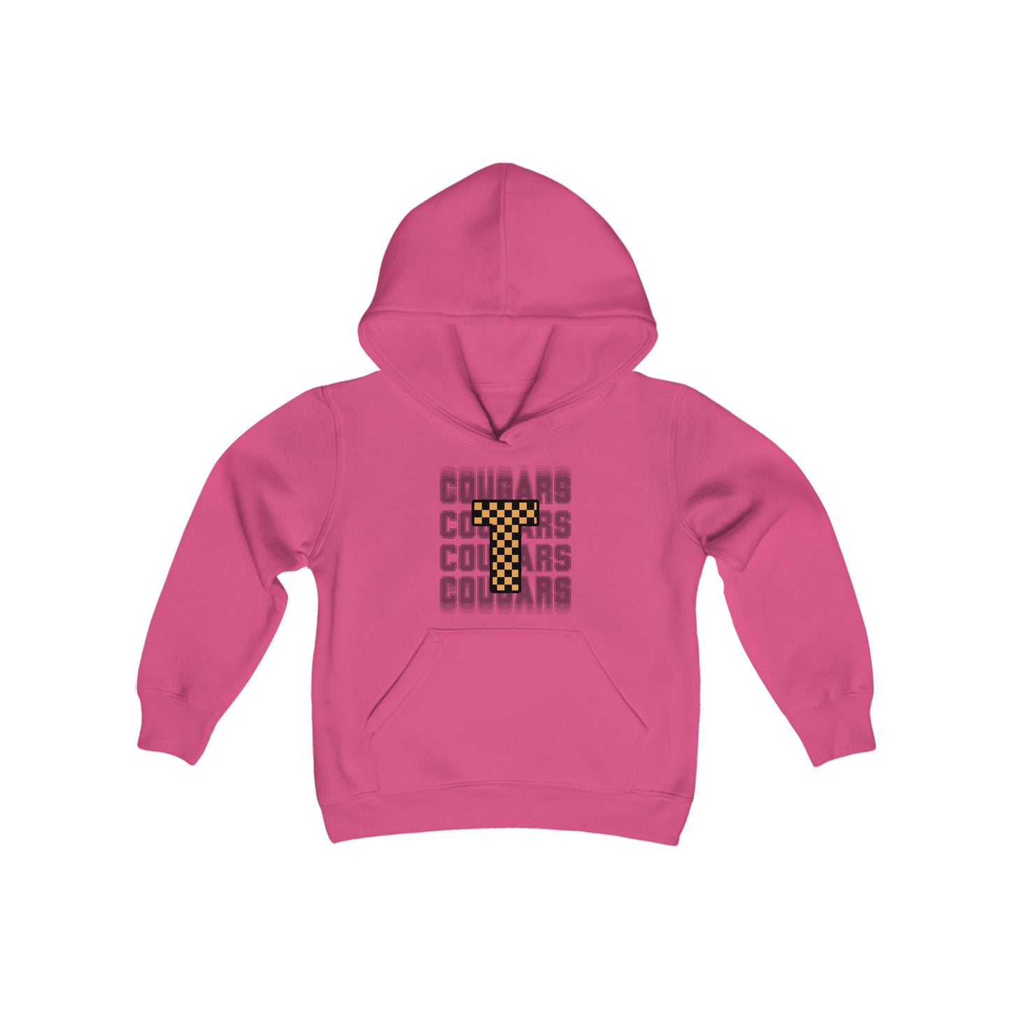 Cougar T Youth Heavy Blend Hooded Sweatshirt