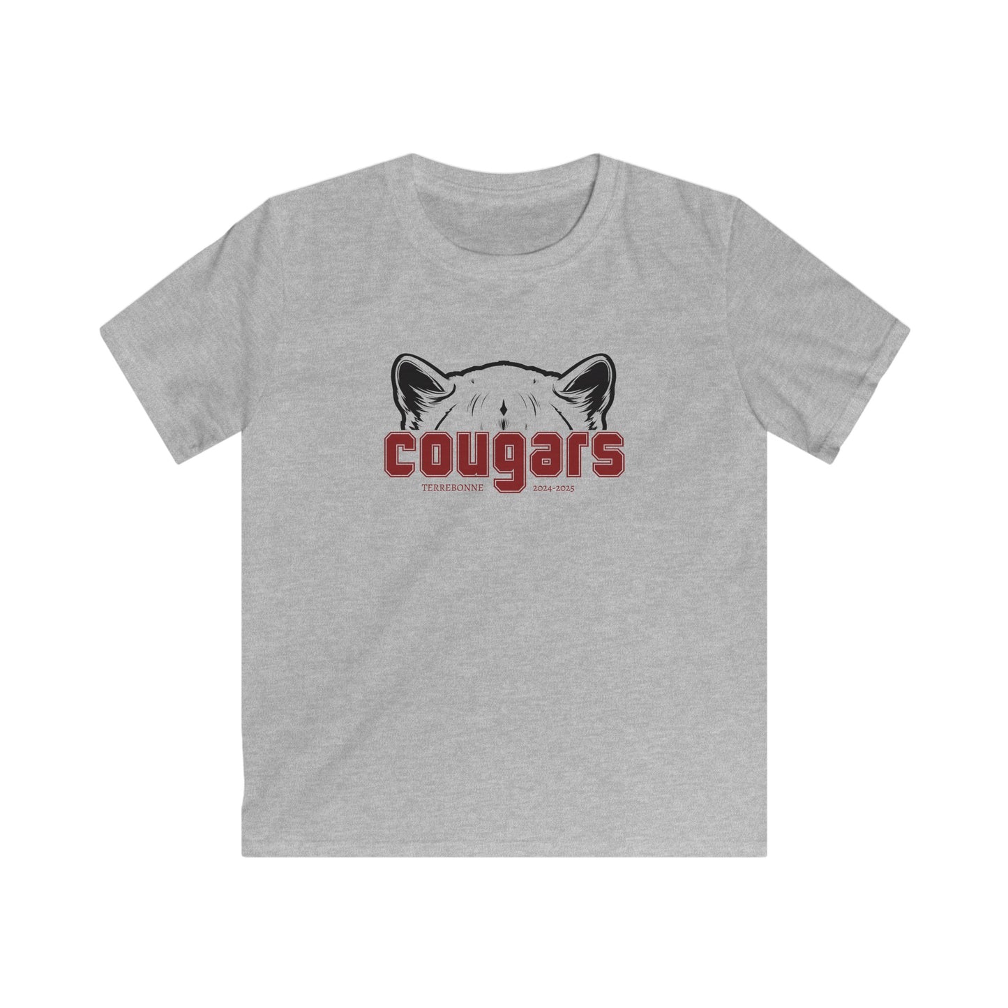 Cougar Ears Kids Softstyle Tee