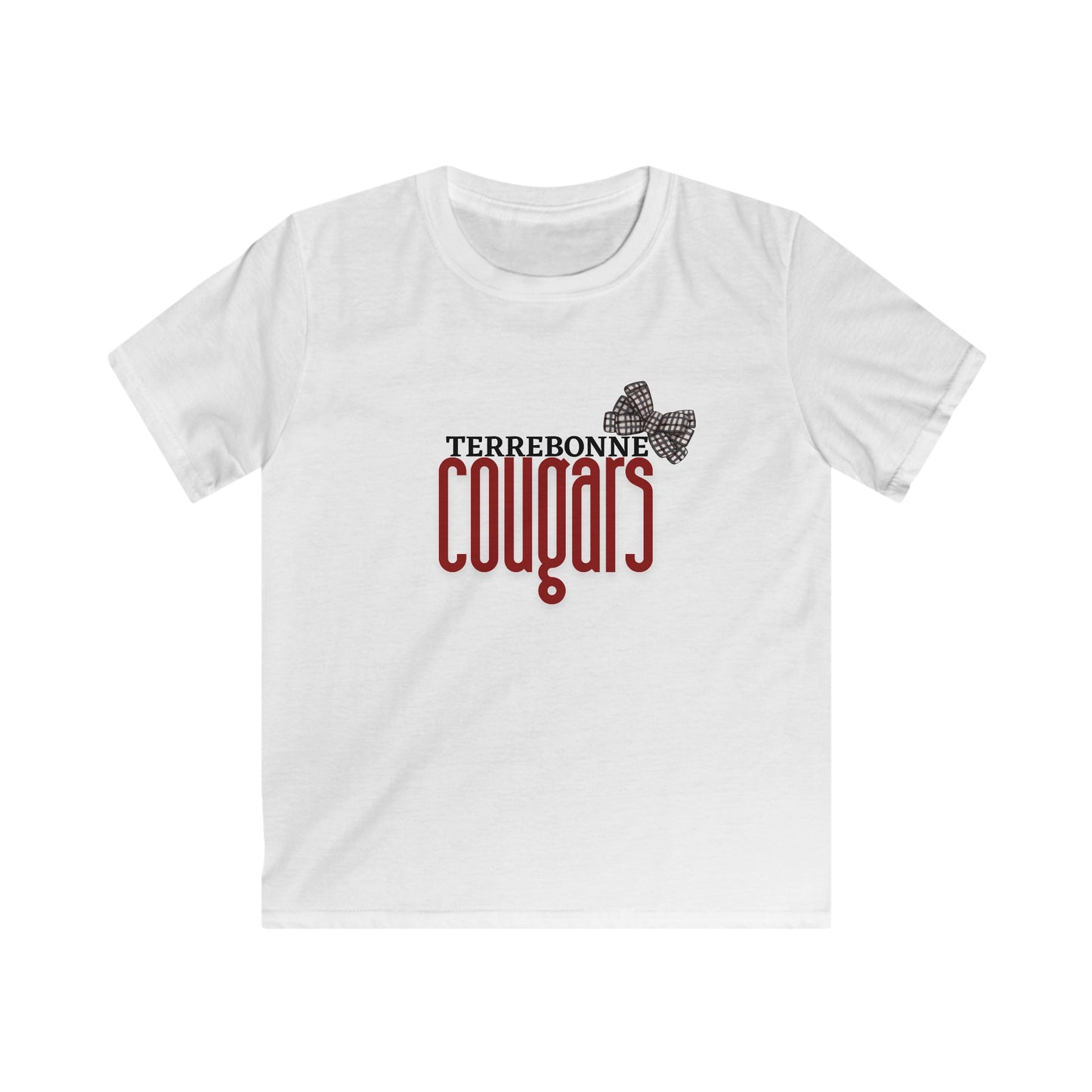 Girls Cougars Kids Softstyle Tee