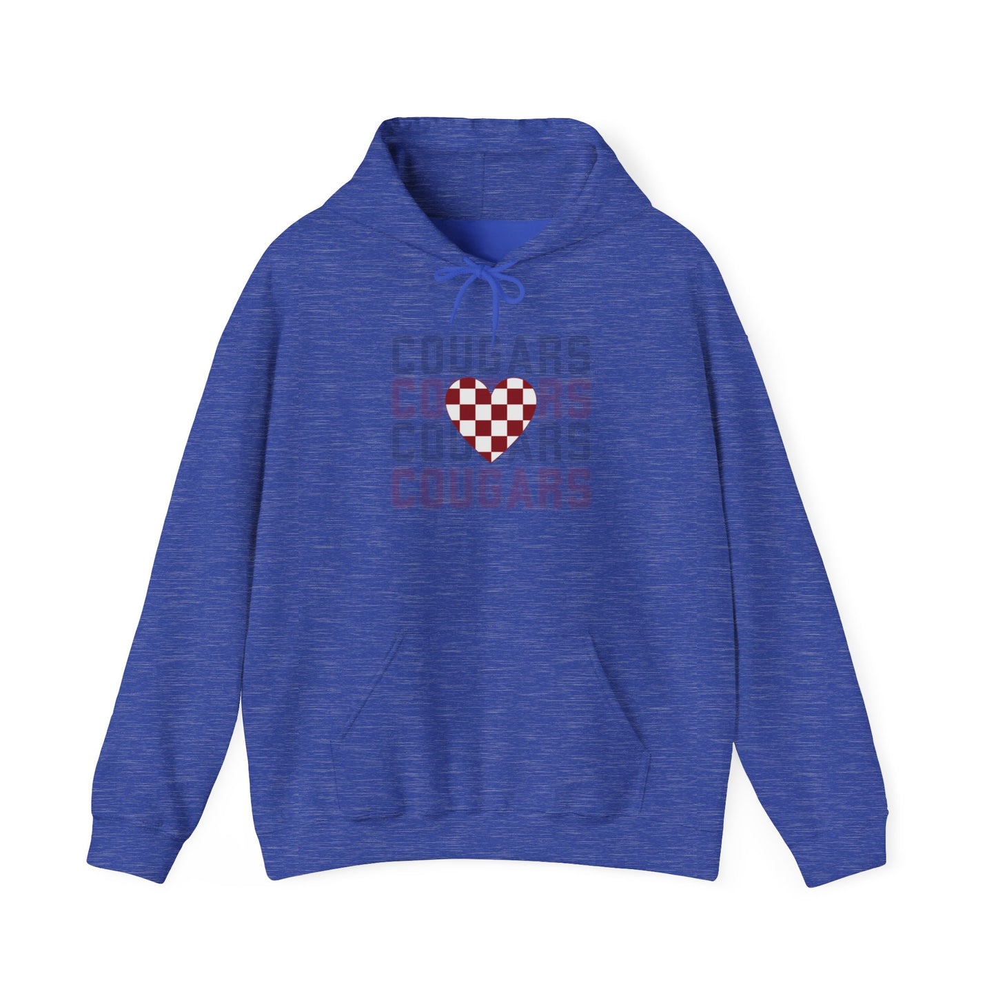 Cougs Heart Sweatshirt Unisex