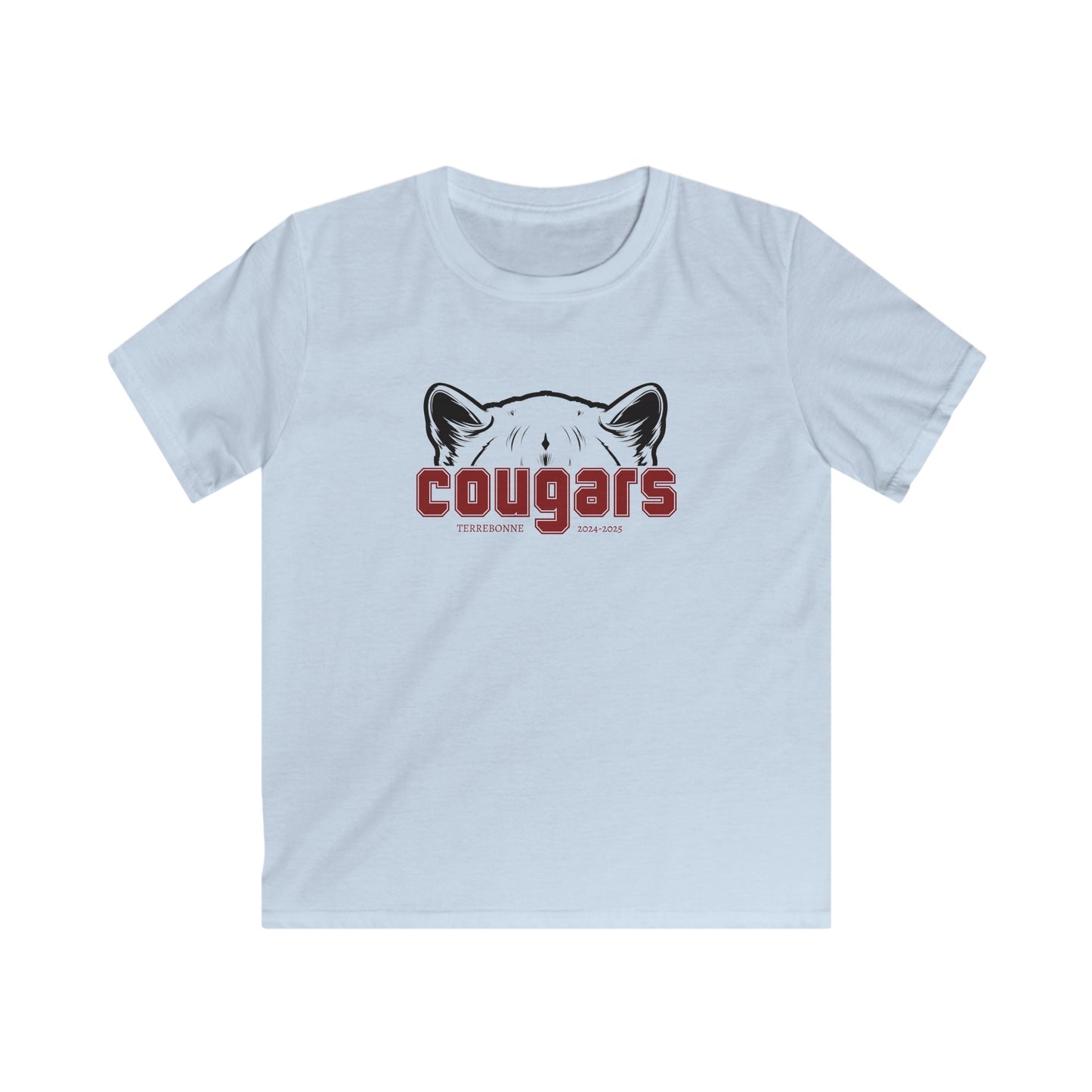 Cougar Ears Kids Softstyle Tee