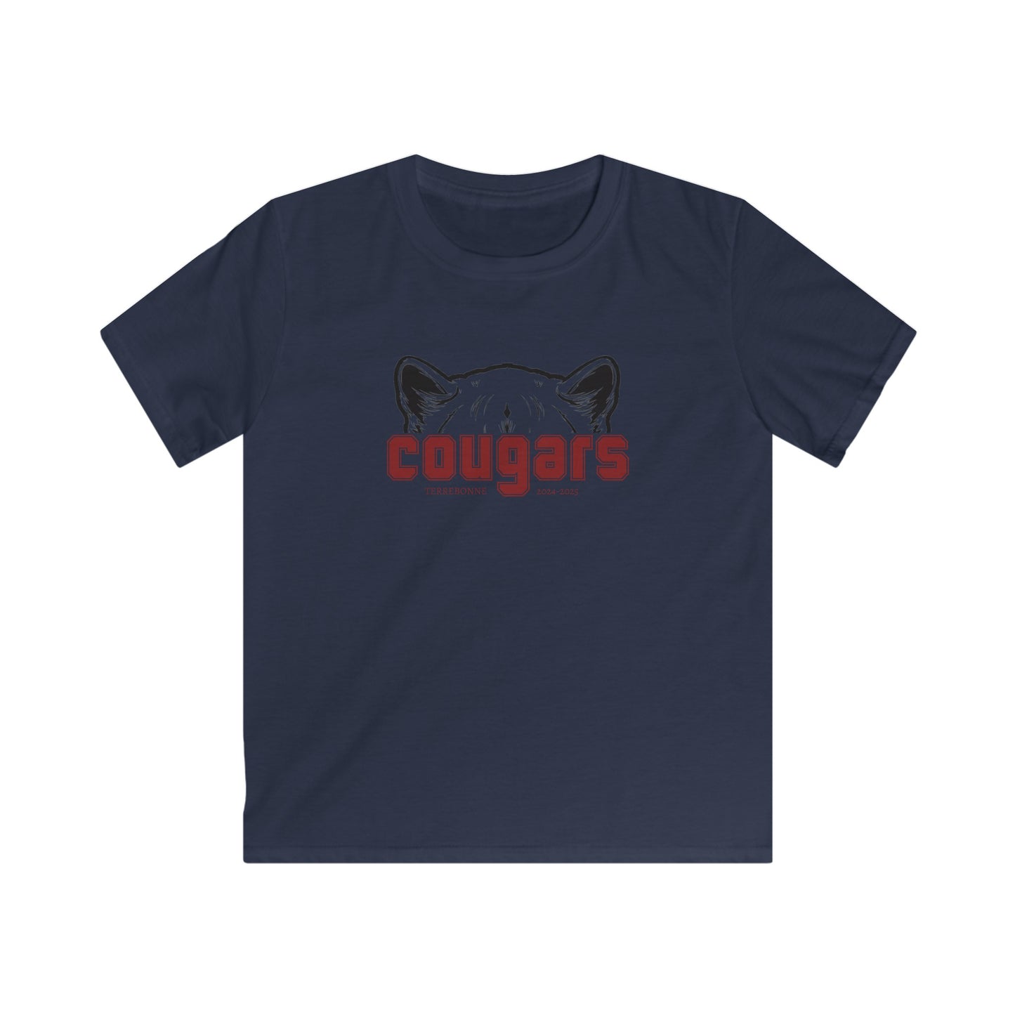 Cougar Ears Kids Softstyle Tee