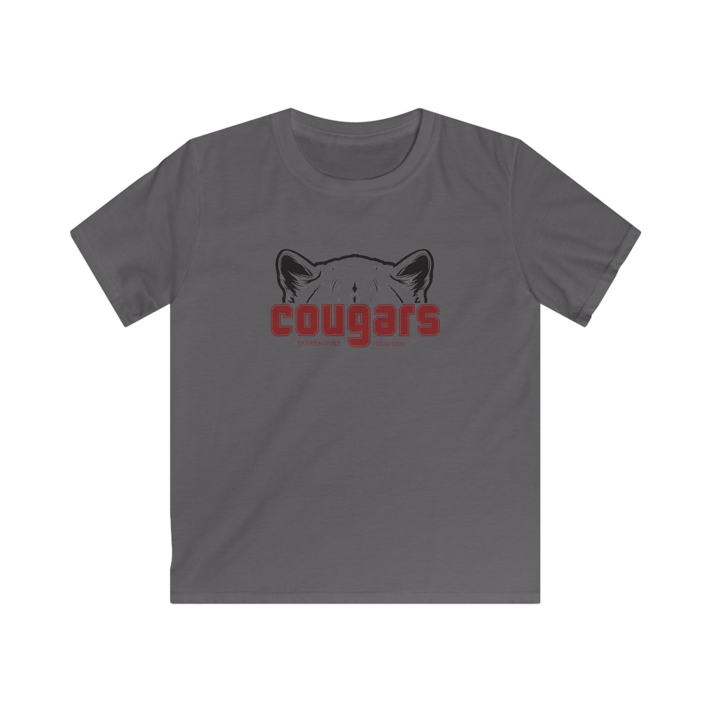 Cougar Ears Kids Softstyle Tee