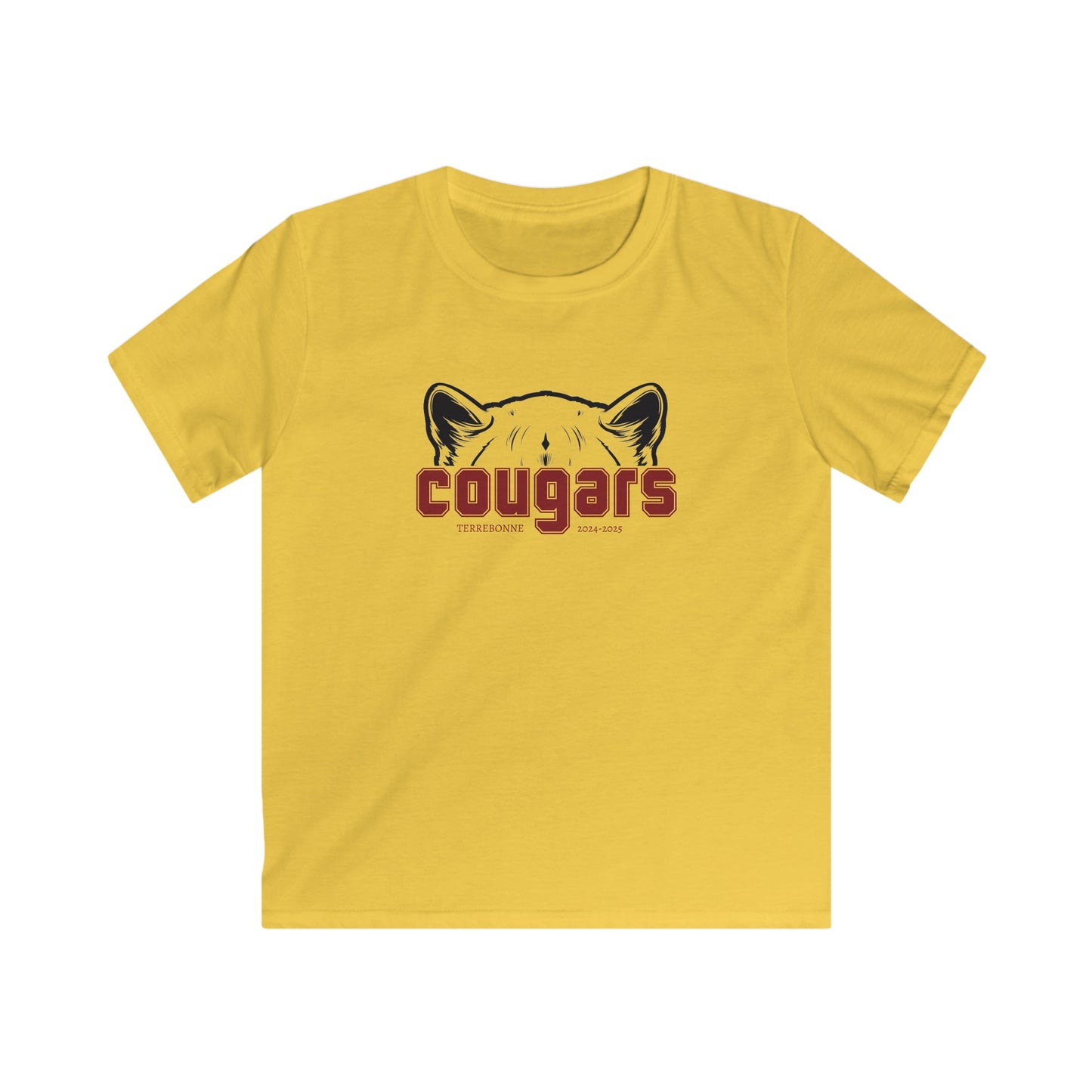 Cougar Ears Kids Softstyle Tee