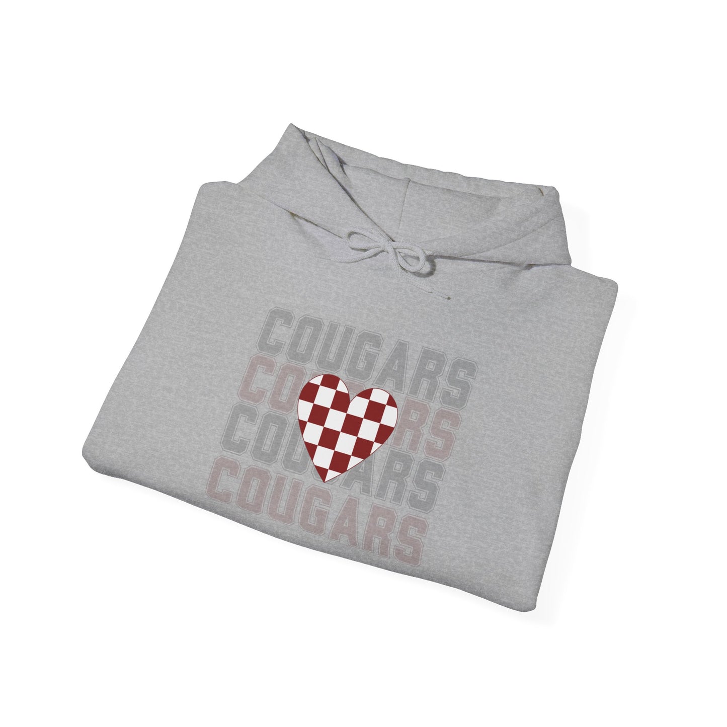 Cougs Heart Sweatshirt Unisex